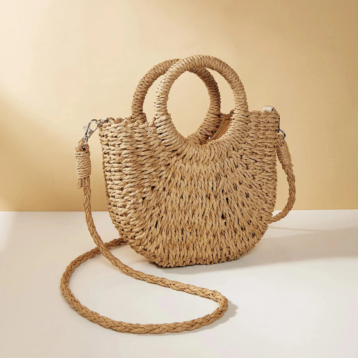 Solea Raffia Bag