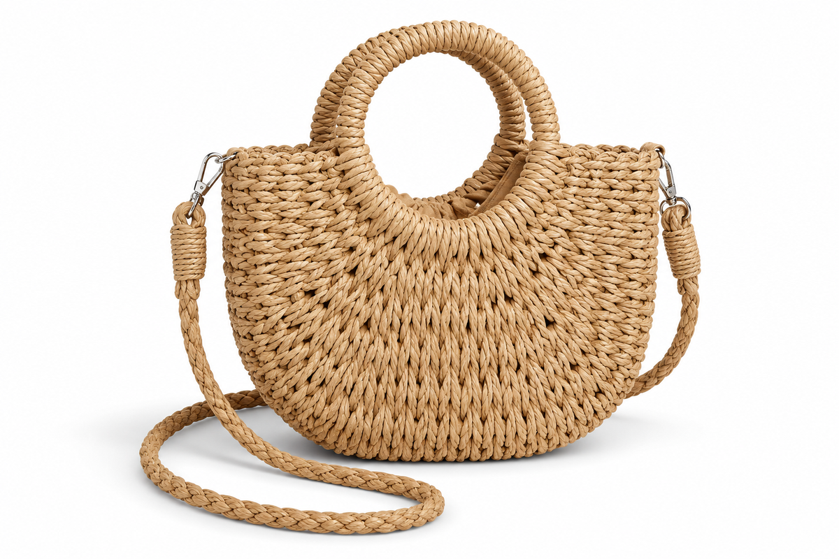 Solea Raffia Bag