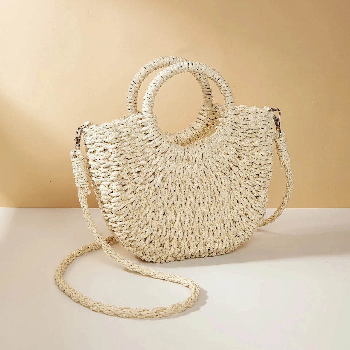 Solea Raffia Bag