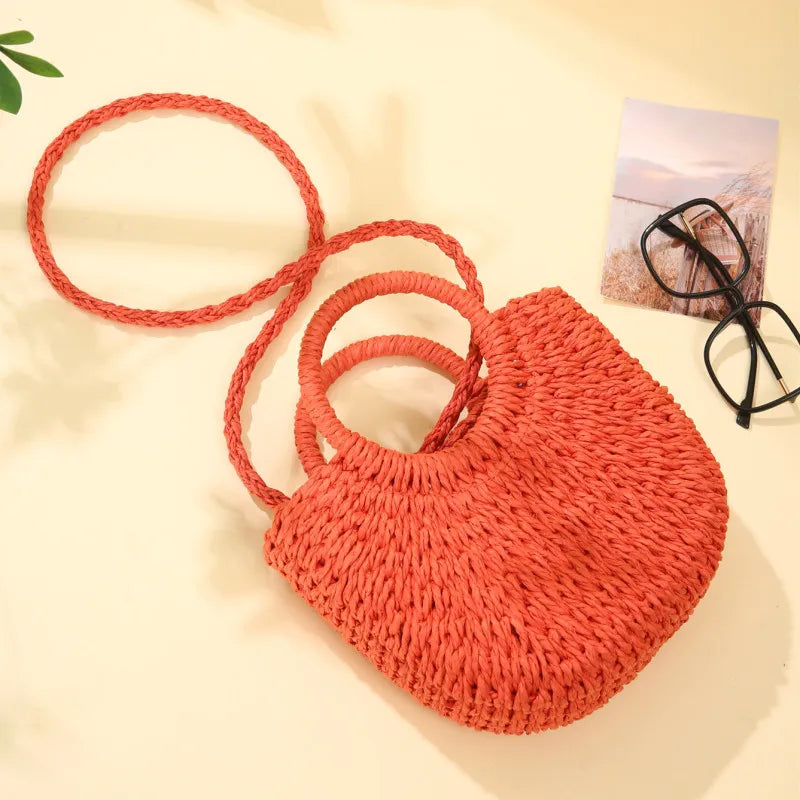 Solea Raffia Bag