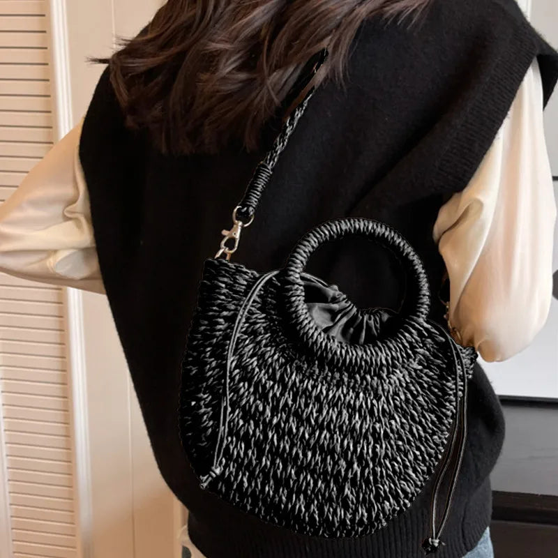 Solea Raffia Bag
