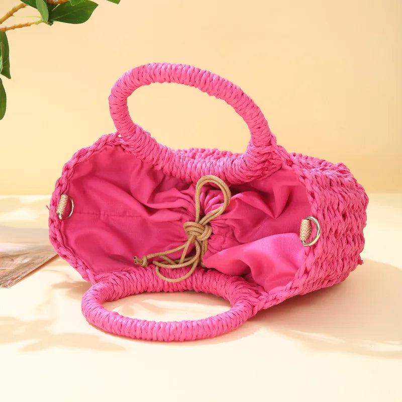 Solea Raffia Bag