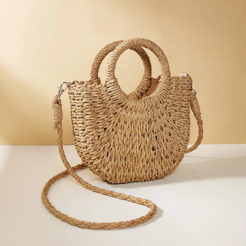 Solea Raffia Bag
