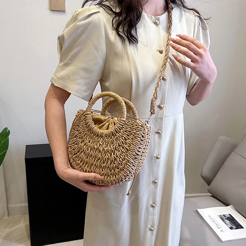 Solea Raffia Bag