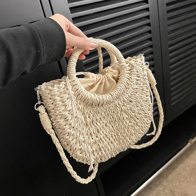 Solea Raffia Bag
