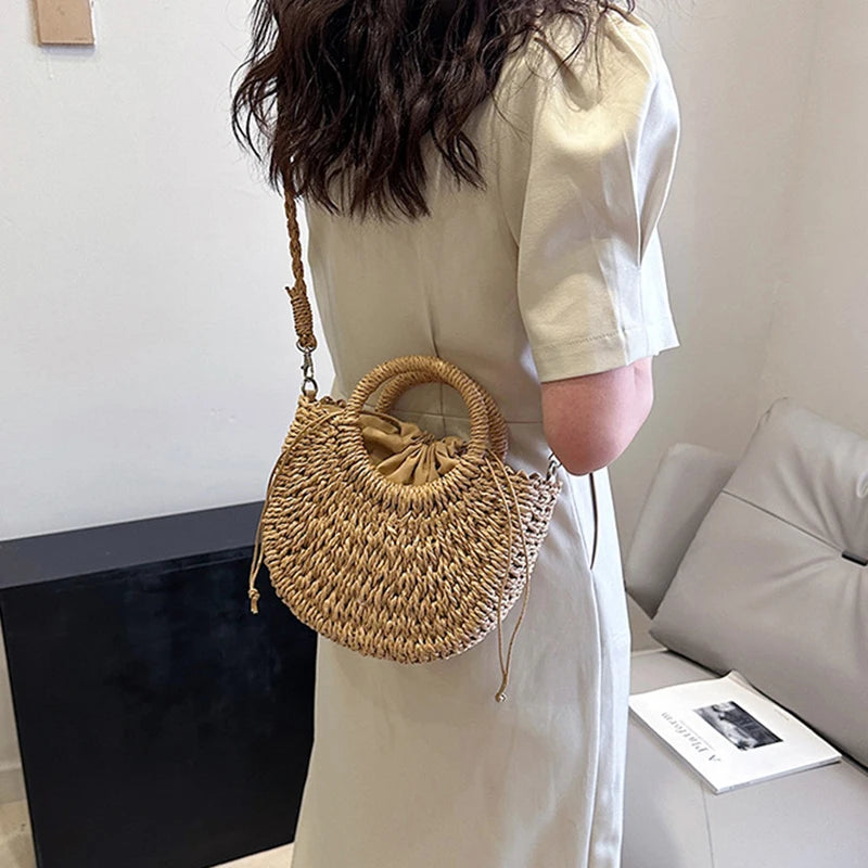 Solea Raffia Bag