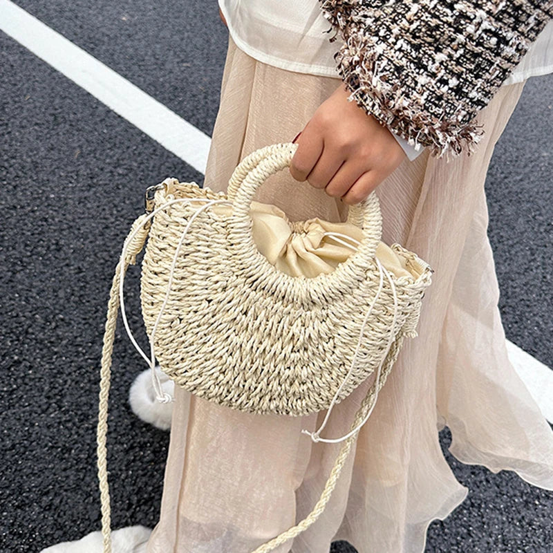 Solea Raffia Bag