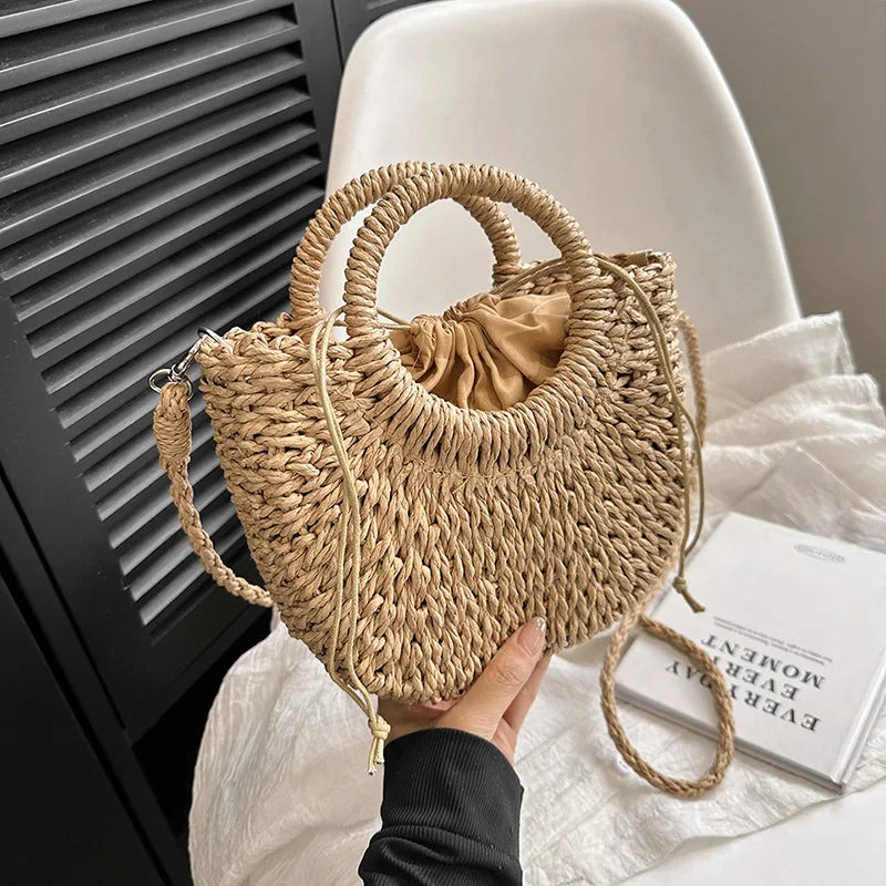 Solea Raffia Bag