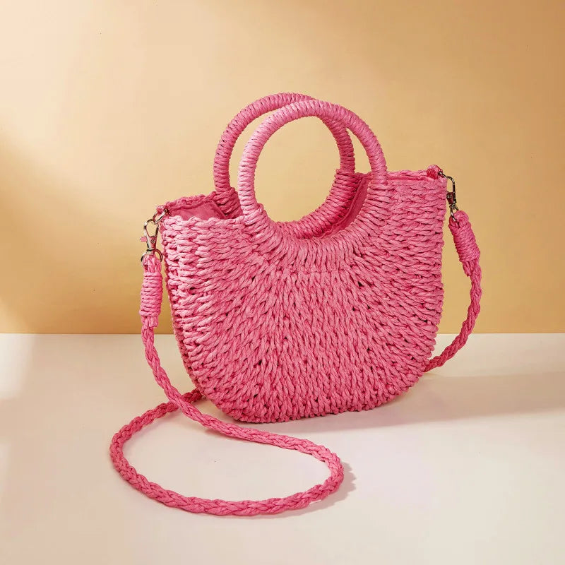Solea Raffia Bag