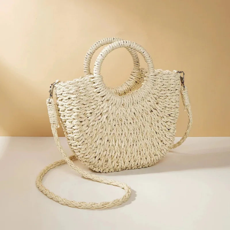 Solea Raffia Bag