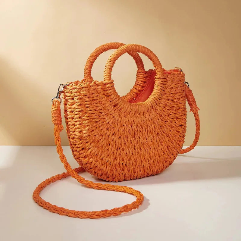 Solea Raffia Bag