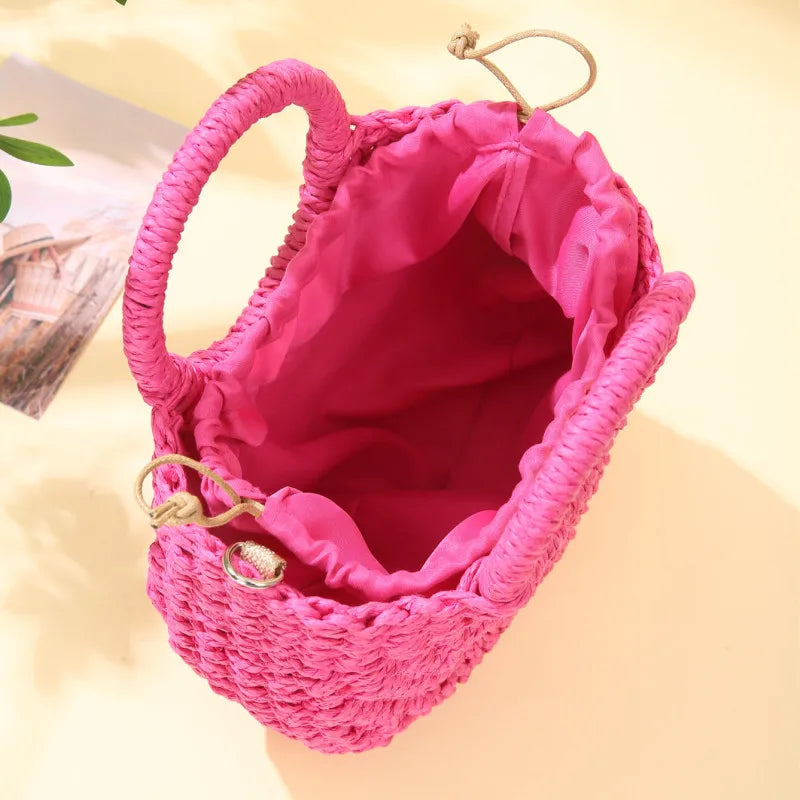 Solea Raffia Bag