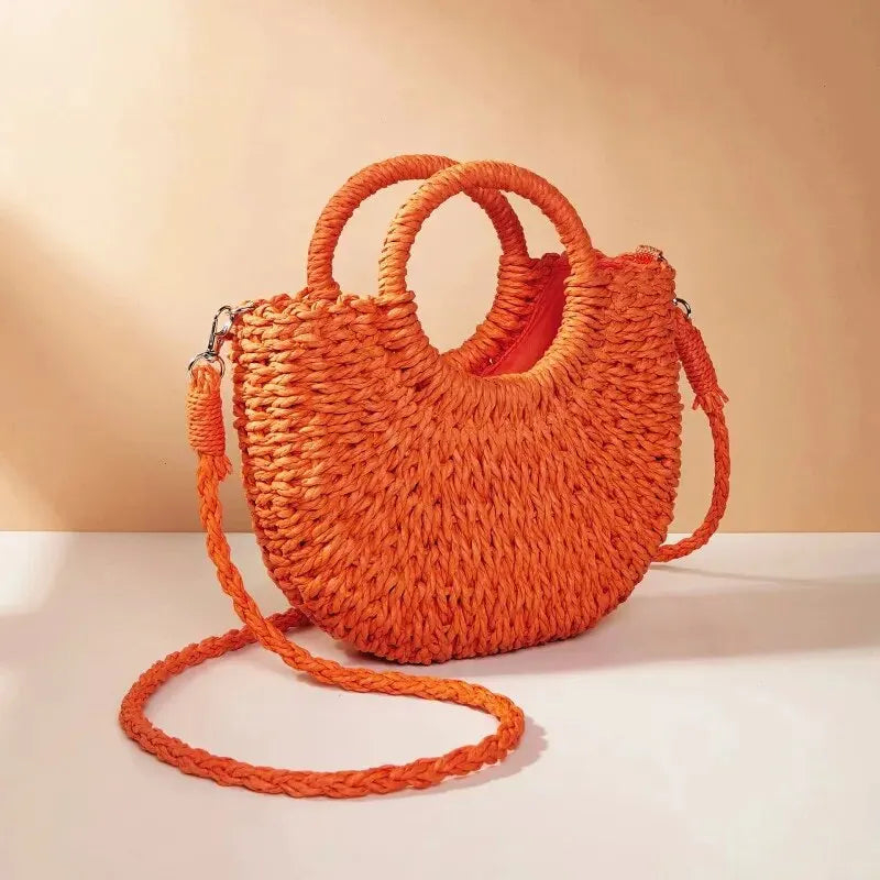 Solea Raffia Bag