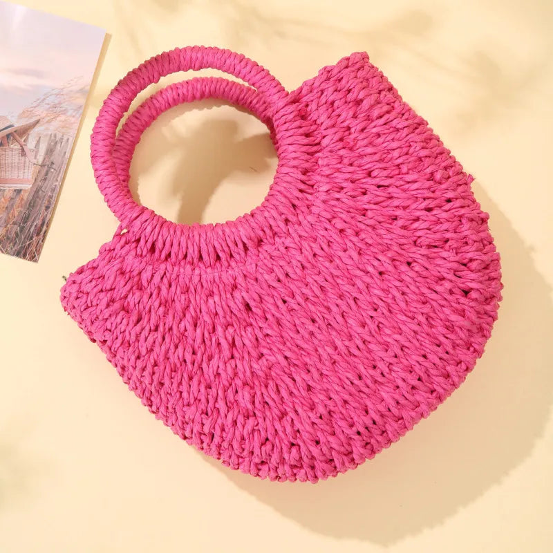 Solea Raffia Bag