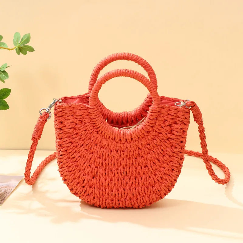 Solea Raffia Bag
