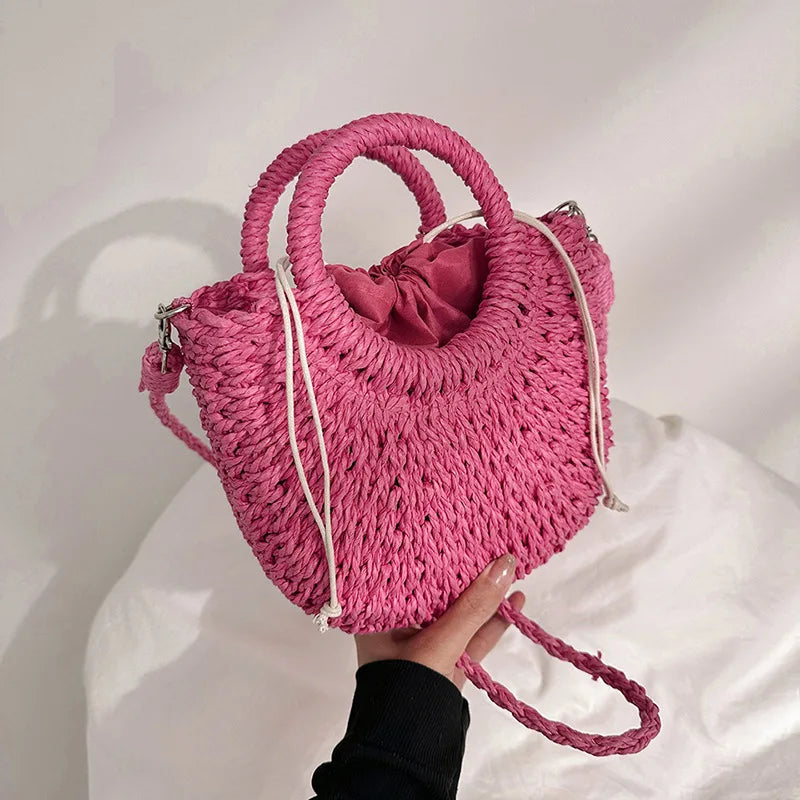 Solea Raffia Bag