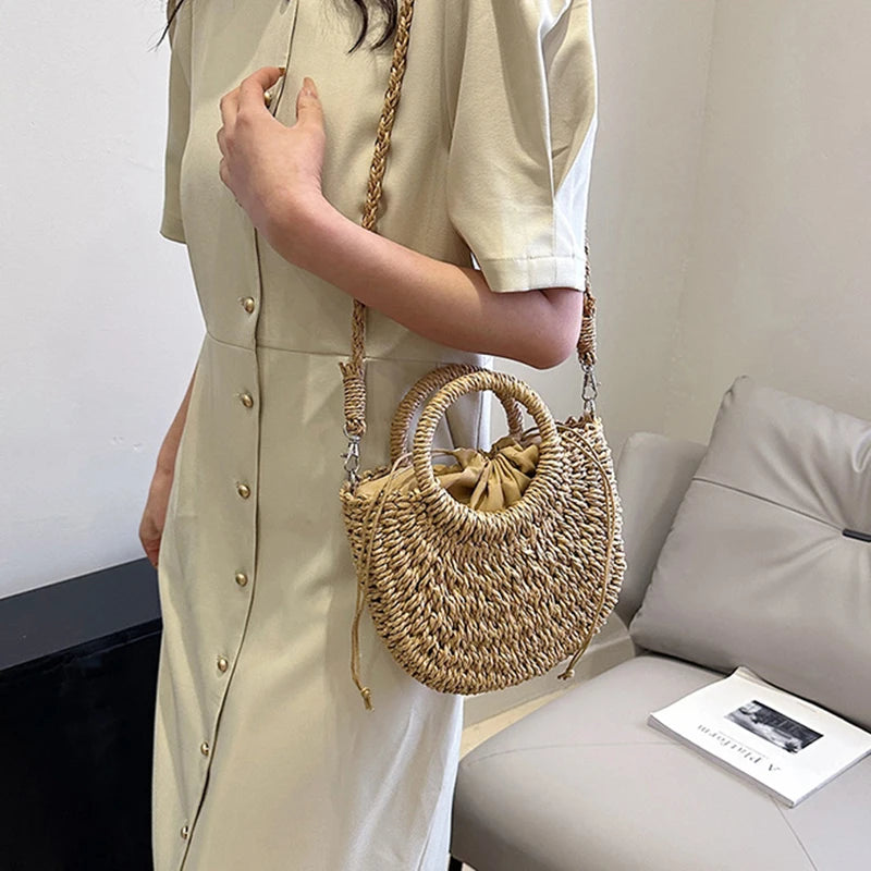 Solea Raffia Bag