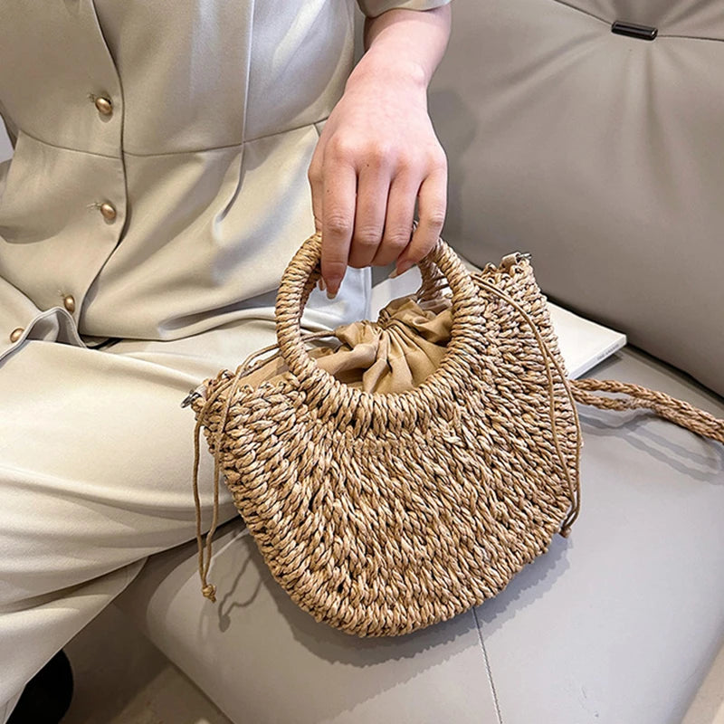 Solea Raffia Bag