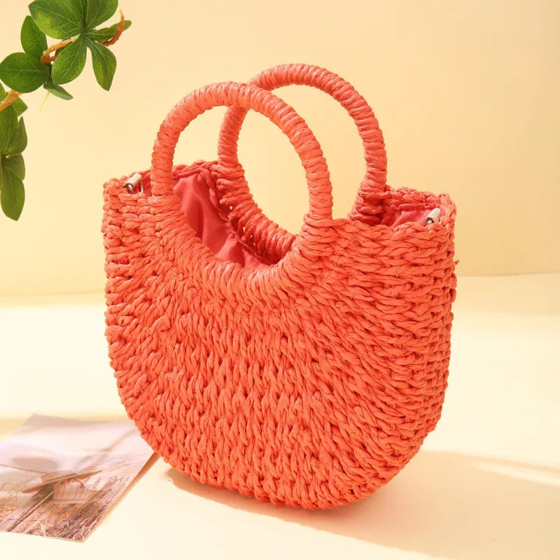 Solea Raffia Bag