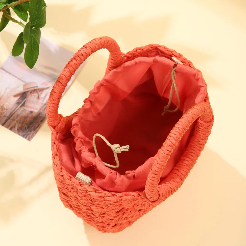 Solea Raffia Bag